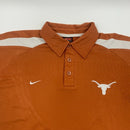 Burnt Orange Nike Texas Longhorns Polo Size M