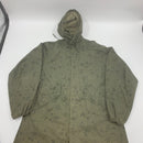 Vintage 80s US Army Night Camouflage Fishtail Parka Size M