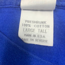 90s Texas Rangers Logo 7 T-shirt Size Large Tall