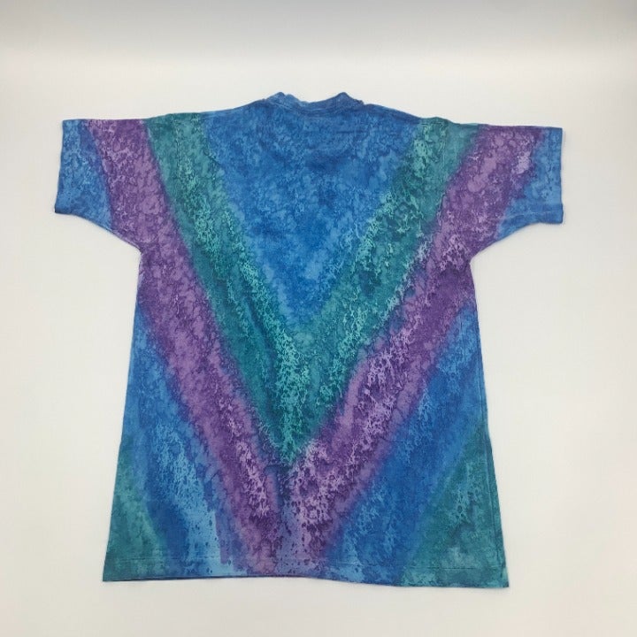 90s Arabian Nights Tie Dye Horse T-Shirt Made in USA
