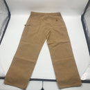 Brown Carhartt Carpentry Pants Size 39x34.5