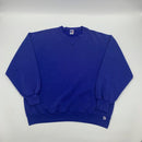 Vintage Royal Blue Russell Athletic Blank Swearer Made in USA size 2XL