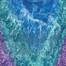 90s Arabian Nights Tie Dye Horse T-Shirt Made in USA