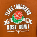 Long Sleeve 2006 Texas Longhorns Rose Bowl T-shirt Size 2XL