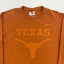 Long Sleeve Nike Texas Longhorns T-shirt Size S