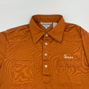 70s Burnt Orange Texas Longhorns polo size L