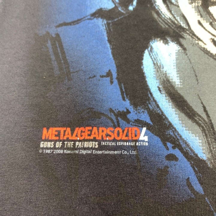 2008 Metal Gear Solid 4 Promo T-Shirt Size S