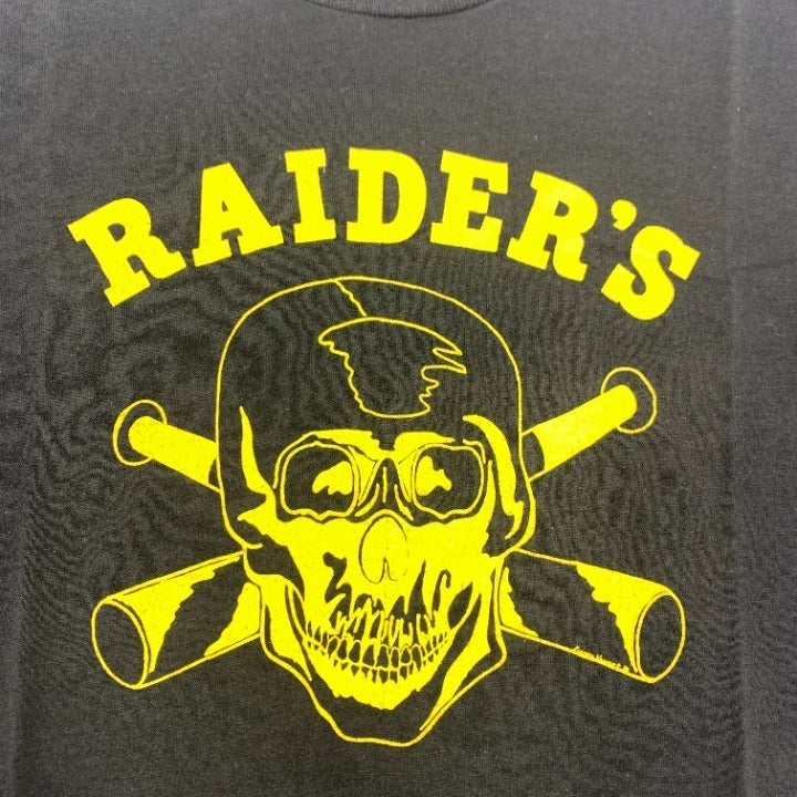 80s Raiders Skull Baseball T-shirt