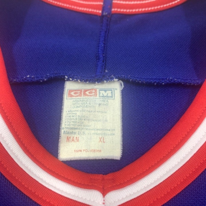 Vintage NY Rangers Hockey Jersey Size L