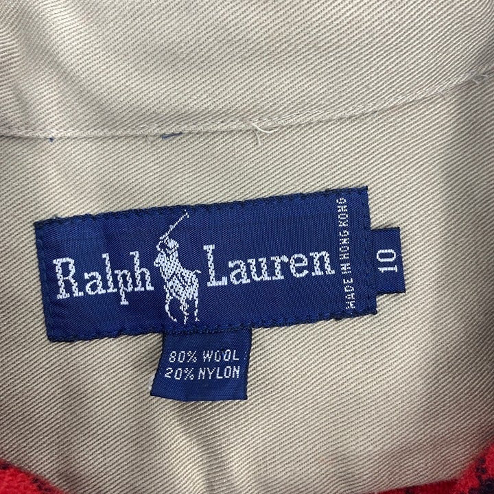 Vintage Ralph Lauren Flannel Shirt With Elbow Pads