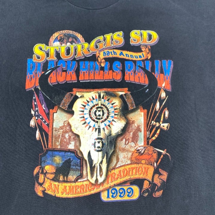 1999 Sturgis Motorcycle Rally T-shirt Size 2XL