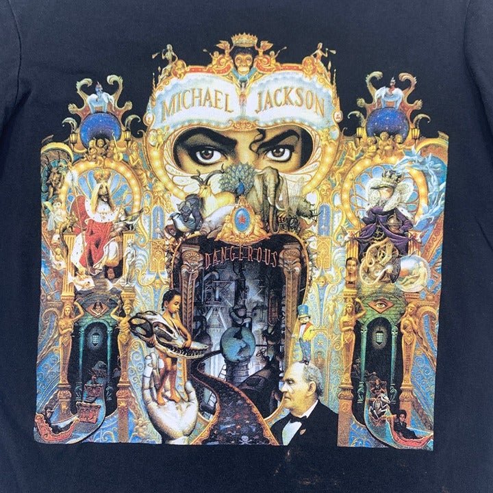 Michael Jackson Dangerous World Tour T-shirt Size S
