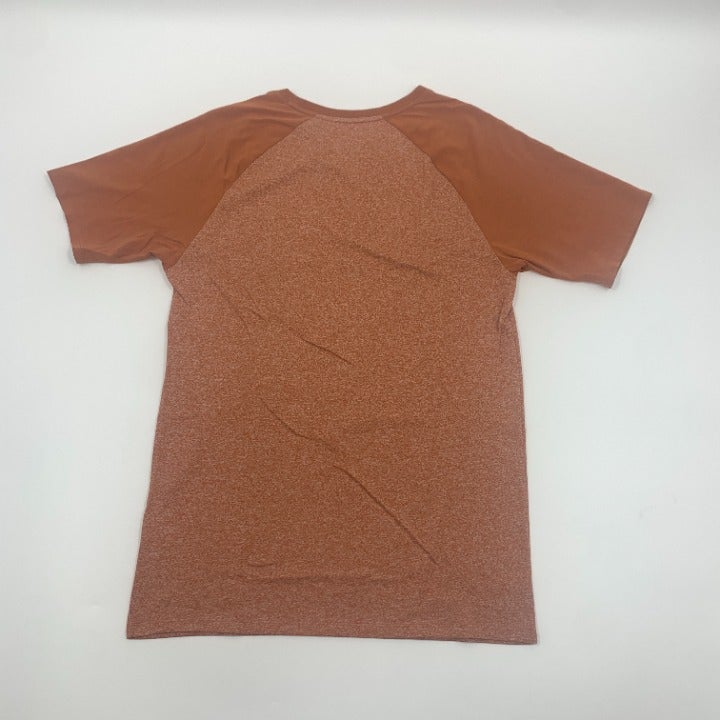 Heather Orange Texas Longhorns Nike Center Swoosh T-Shirt Size S