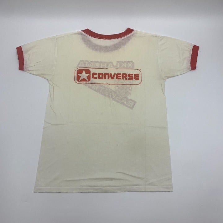 80s Oklahoma Sooners Converse Basketball T-Shirt