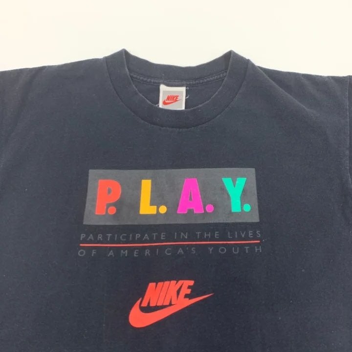 90s Nike PLAY T-shirt Made in USA