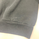 Vintage Jerzees Black Blank Sweater Size M Made in USA