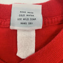 Vintage Red Single Stitch Blank T-shirt Size XL Made in USA