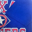 90s Texas Rangers Logo 7 T-shirt Size Large Tall