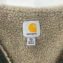 Green Carhartt Sherpa Lined Vest Size 2XLT