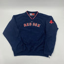 Boston Red Sox Nike center swoosh windbreaker sIze L