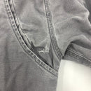 Distressed Gray Carhartt Flannel Lined Shirt Jac Size M