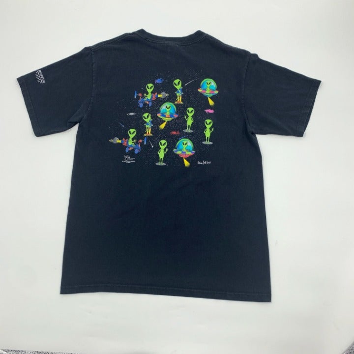 2002 Alien UFO Museum T-shirt size M