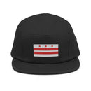 Washington DC Flag Five Panel Camper Hat