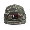 Blackbeard Pirate Flag 5 Panel Camper Hat