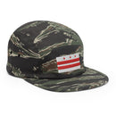 Washington DC Flag Five Panel Camper Hat
