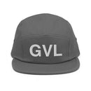 GVL Greenville SC Airport Code Five Panel Camper Hat