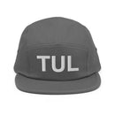 TUL Tulsa Airport Code Five Panel Camper Hat