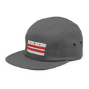 Washington DC Flag Five Panel Camper Hat