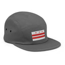 Washington DC Flag Five Panel Camper Hat