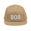 808 Honolulu Area Code Five Panel Camper Hat