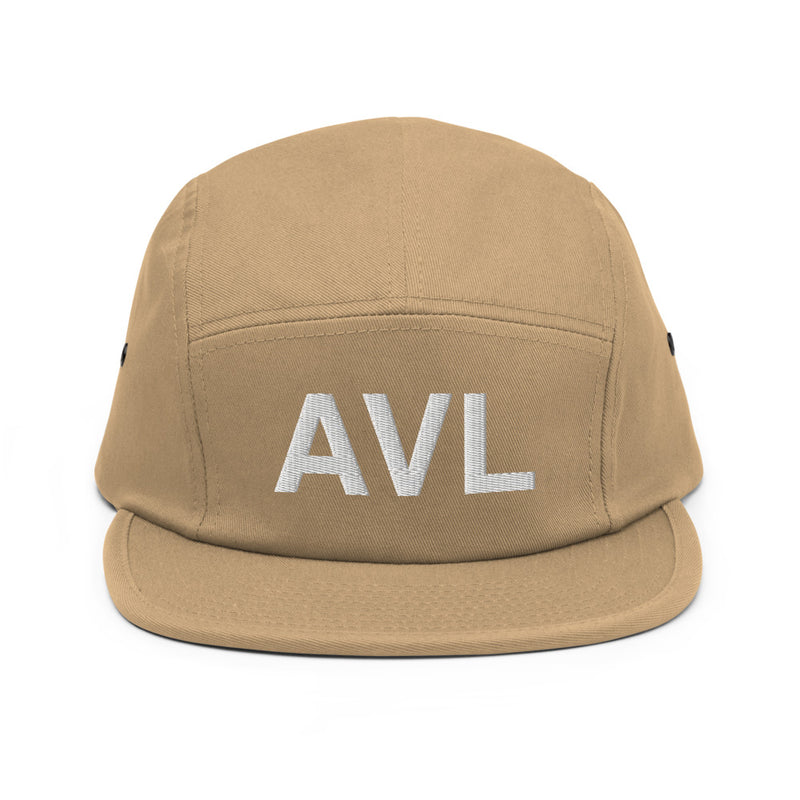 AVL Asheville NC Airport Code Camper Hat