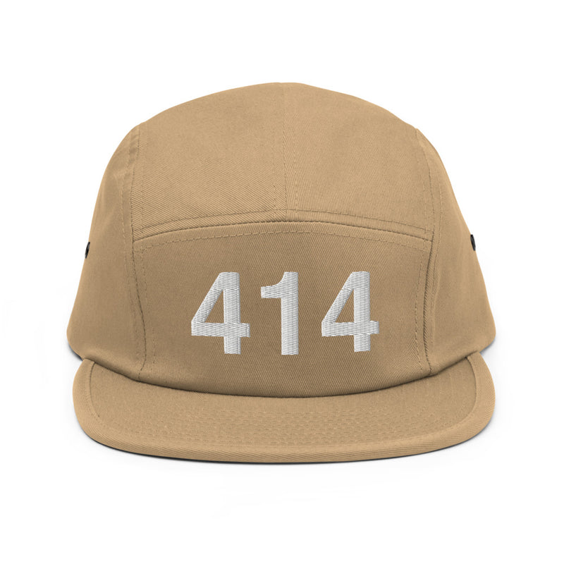 414 Milwaukee Area Code Camper Hat