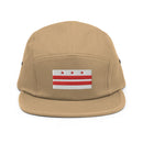 Washington DC Flag Five Panel Camper Hat