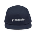 Cursive Greenville SC Five Panel Camper Hat