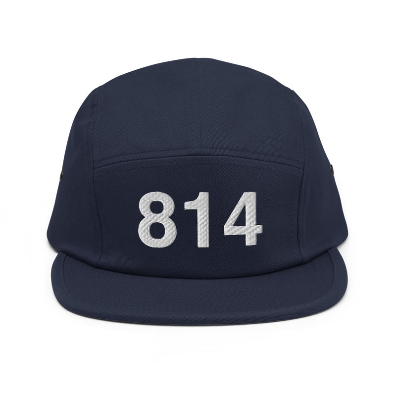814 Erie Area Code Five Panel Camper Hat