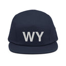 Wyoming WY Five Panel Camper Hat