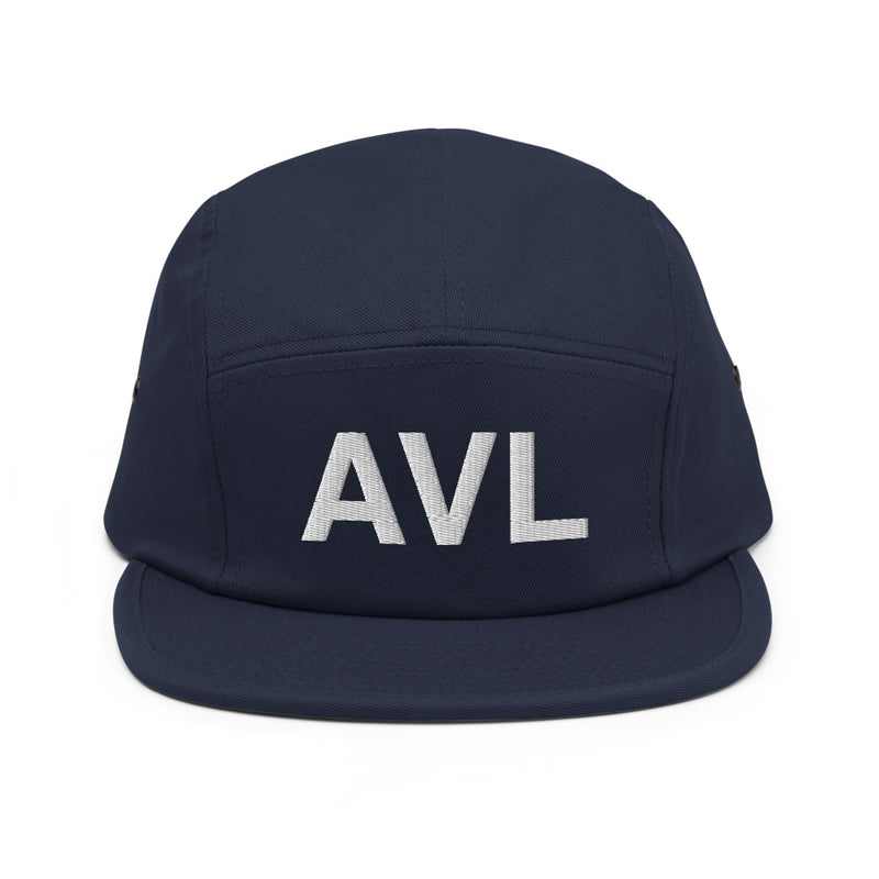 AVL Asheville NC Airport Code Camper Hat
