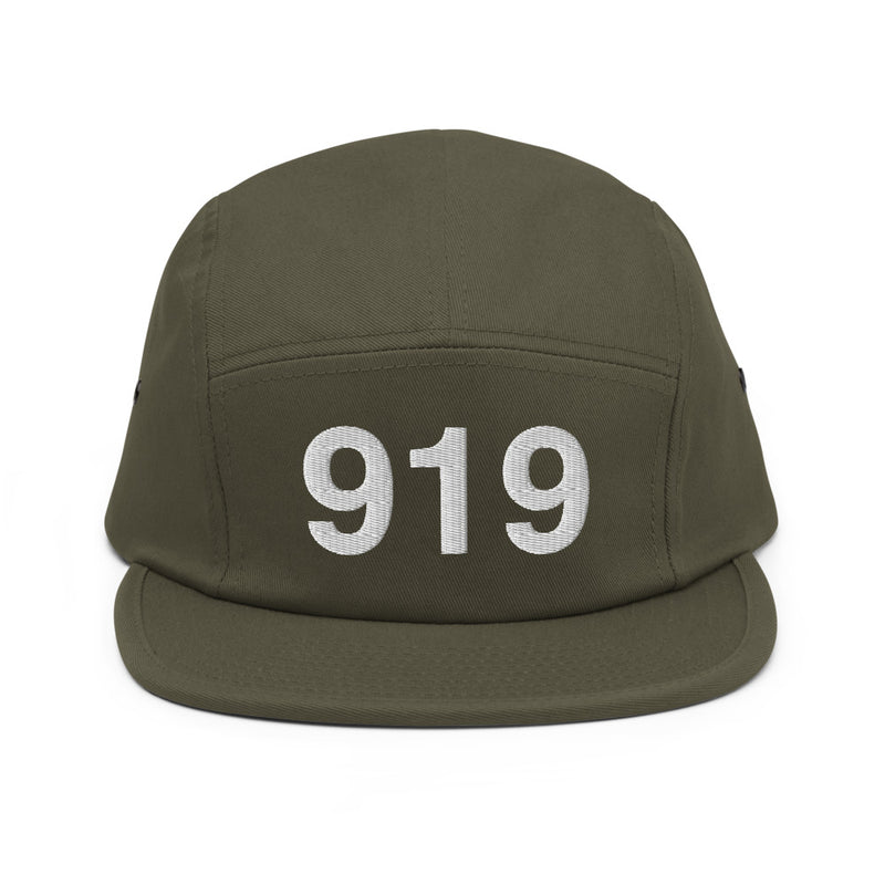 919 Raleigh NC Area Code Camper Hat