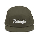 Cursive Raleigh NC Camper Hat