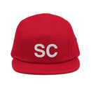 South Carolina SC Five Panel Camper Hat