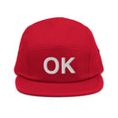 Oklahoma OK Five Panel Camper Hat
