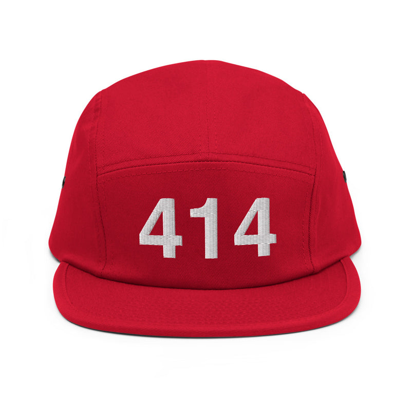 414 Milwaukee Area Code Camper Hat