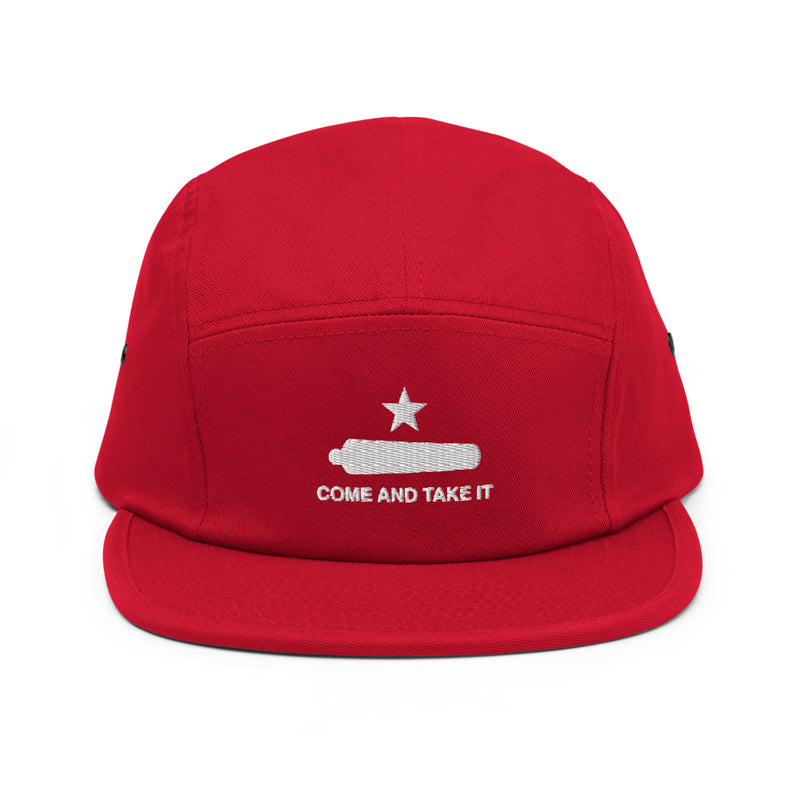 Come and Take It Canon Flag Five Panel Camper Hat.