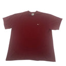 Maroon Nike Embroidered T-Shirt Size 2XL