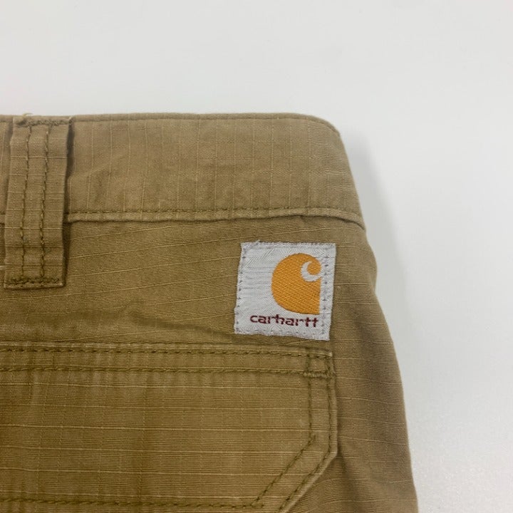 Khaki Carhartt Force Cargo Pants Size 40x32