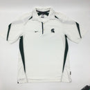 White Michigan State Nike polo size S